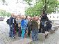 Mitglieder des Bayernbundes trafen sich mit unserer Stadtführerin Corinna Erhard am Brunnen vor der LMU in der Ludwigstraße
